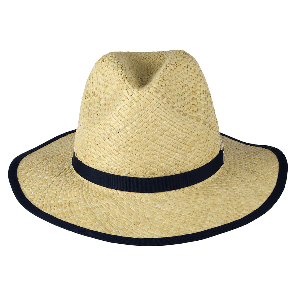 Tommy Hilfiger Beach Sommer Fedora Hut aus Stroh - Natur