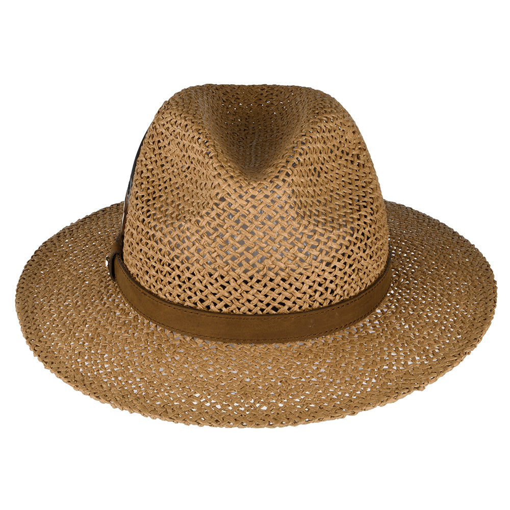 Failsworth Tatton Sommer Fedora Hut - Hellbraun