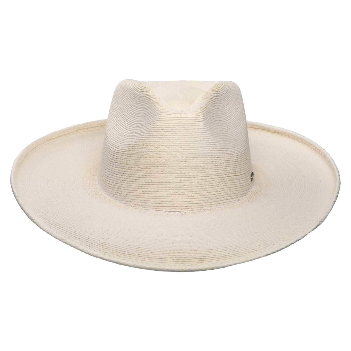 Brixton Marlow Rancher Fedora Hut aus Stroh - Elfenbein