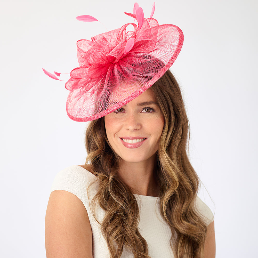 Failsworth Ginny Disc Fascinator - Koralle