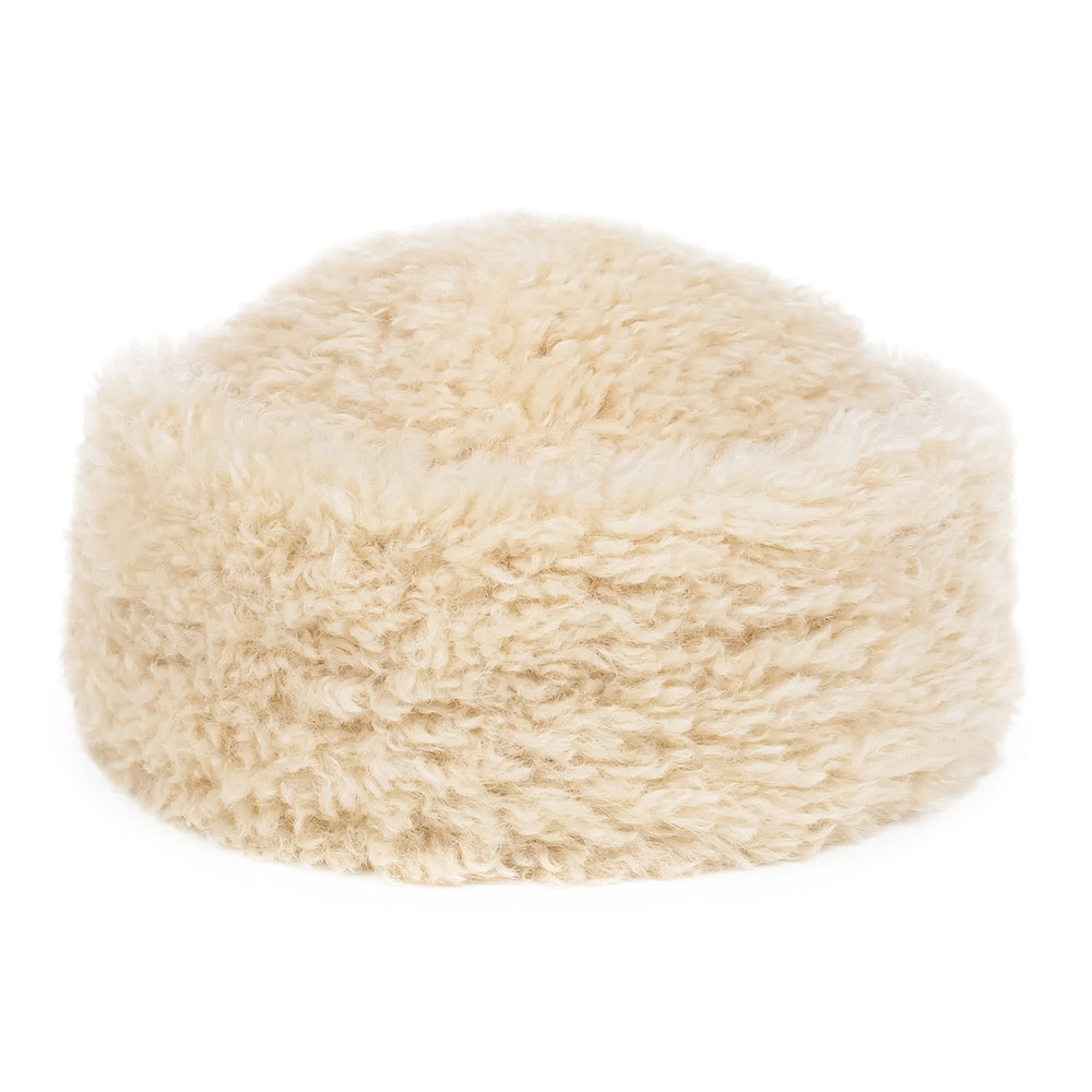 Helen Moore Kunst Sherpa Winter Hut - Creme