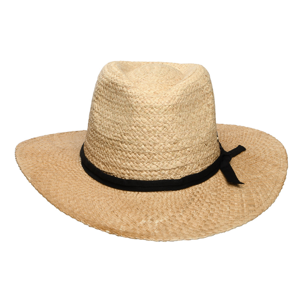 Sunday Afternoons Tulum Fedora Hut aus Raffia Stroh - Natur