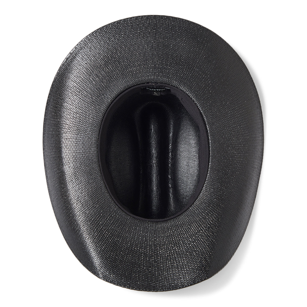Brixton Laredo Cowboy Hut aus Toyo Stroh - Schwarz