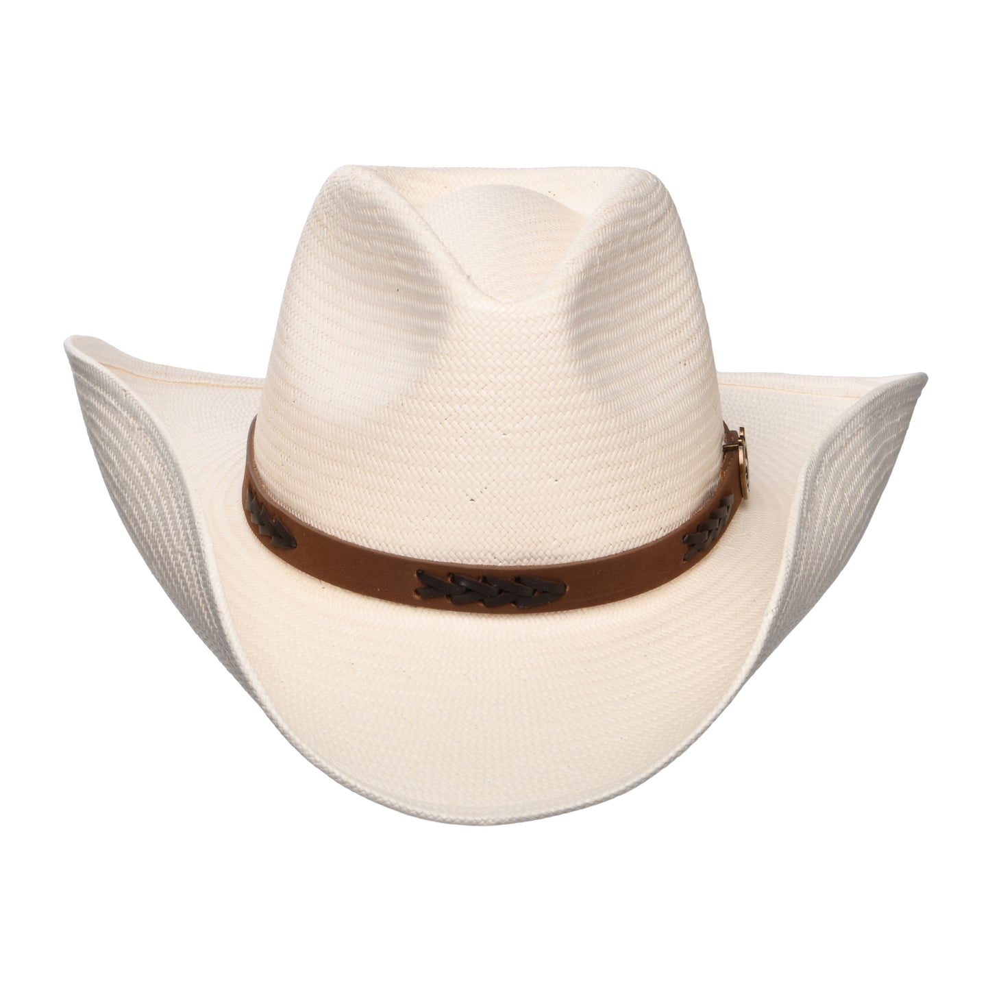 Stetson Palo Grande Leichtgewicht Cowboy Hut aus Toyo Stroh - Perlweiß