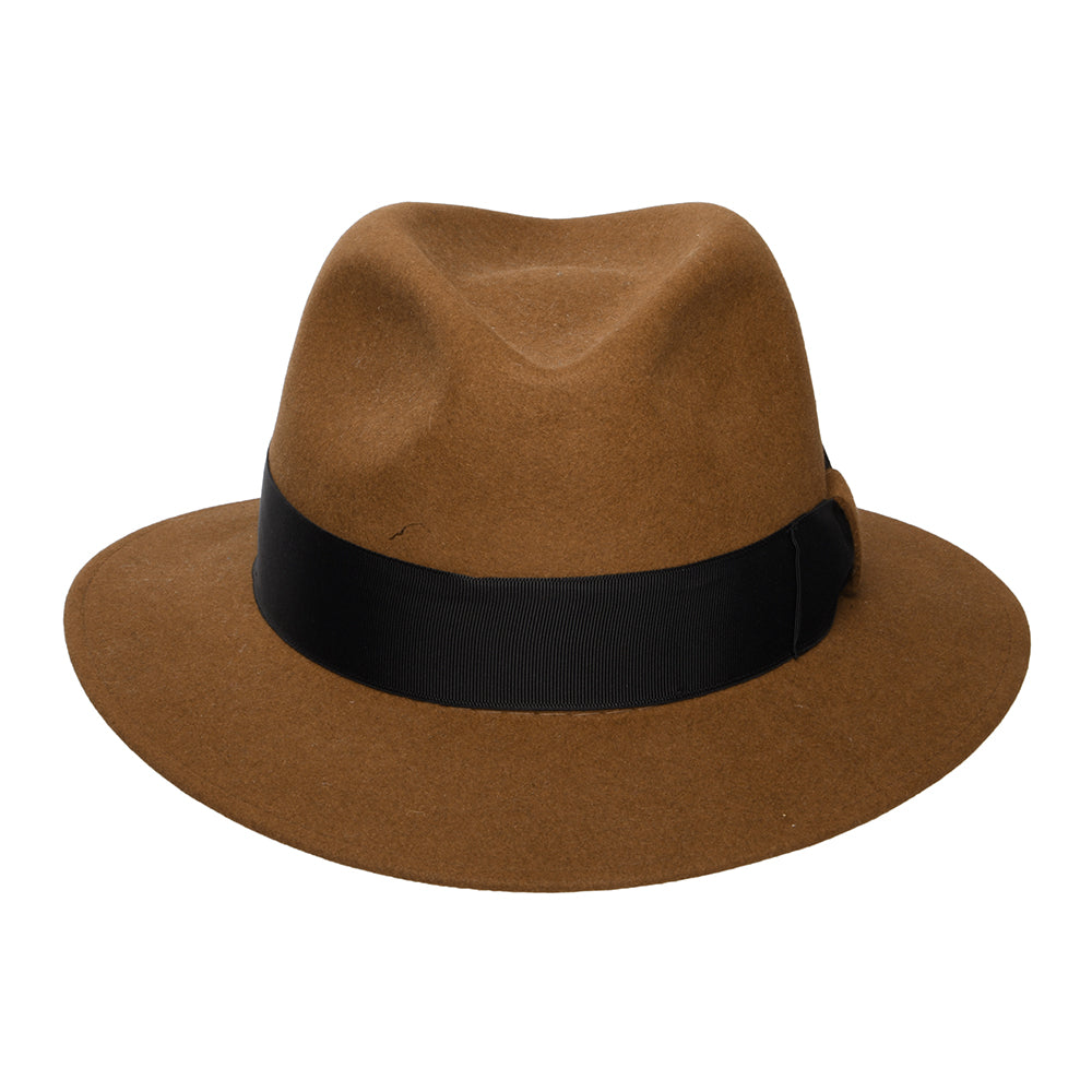 Stetson Lestoca Traveller Safari Fedora Hut aus Biber-Mischung Haarfilz - Braun