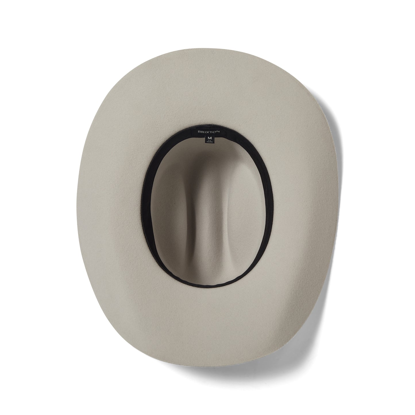 Brixton Laredo Weather Guard Cowboy Hut aus Wollfilz - Steingrau