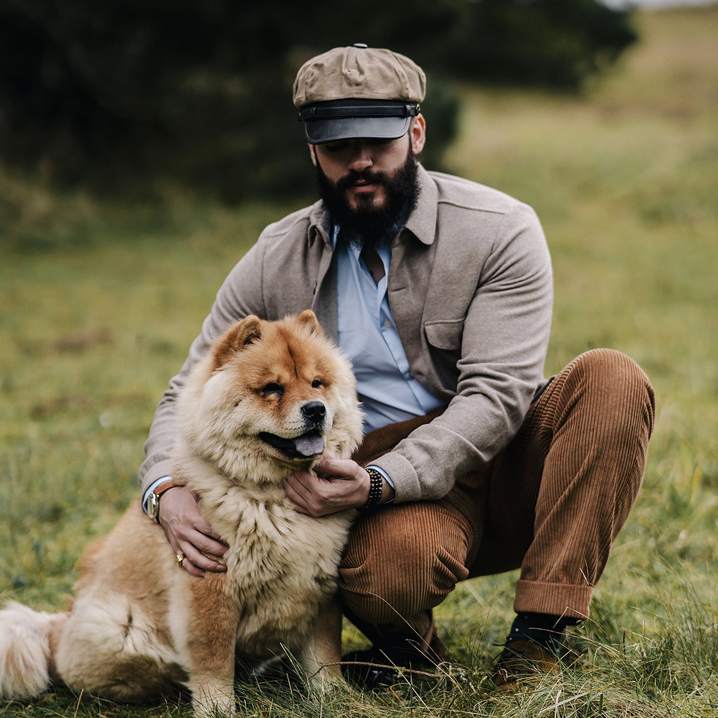 Jaxon & James Rebel Motorcycle Cap - Britisches Hellbraun