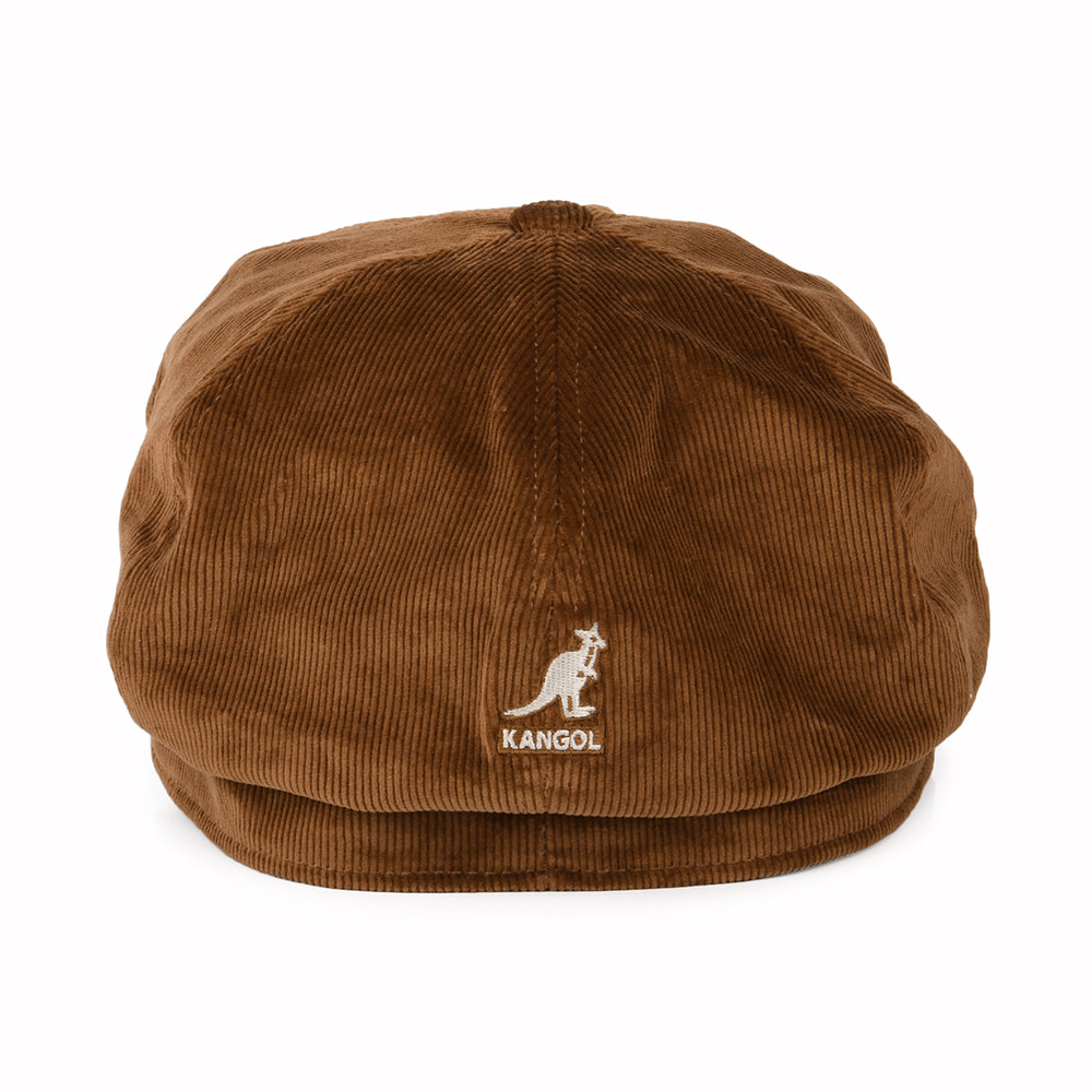 Kangol Spitfire Ballonmütze aus Kord - Braun