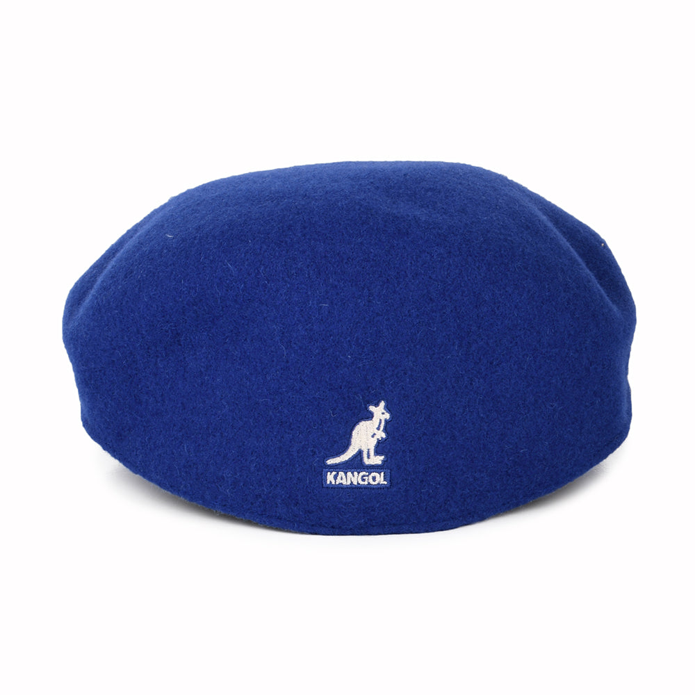 Kangol 504 Schiebermütze aus Wolle - Mittelblau