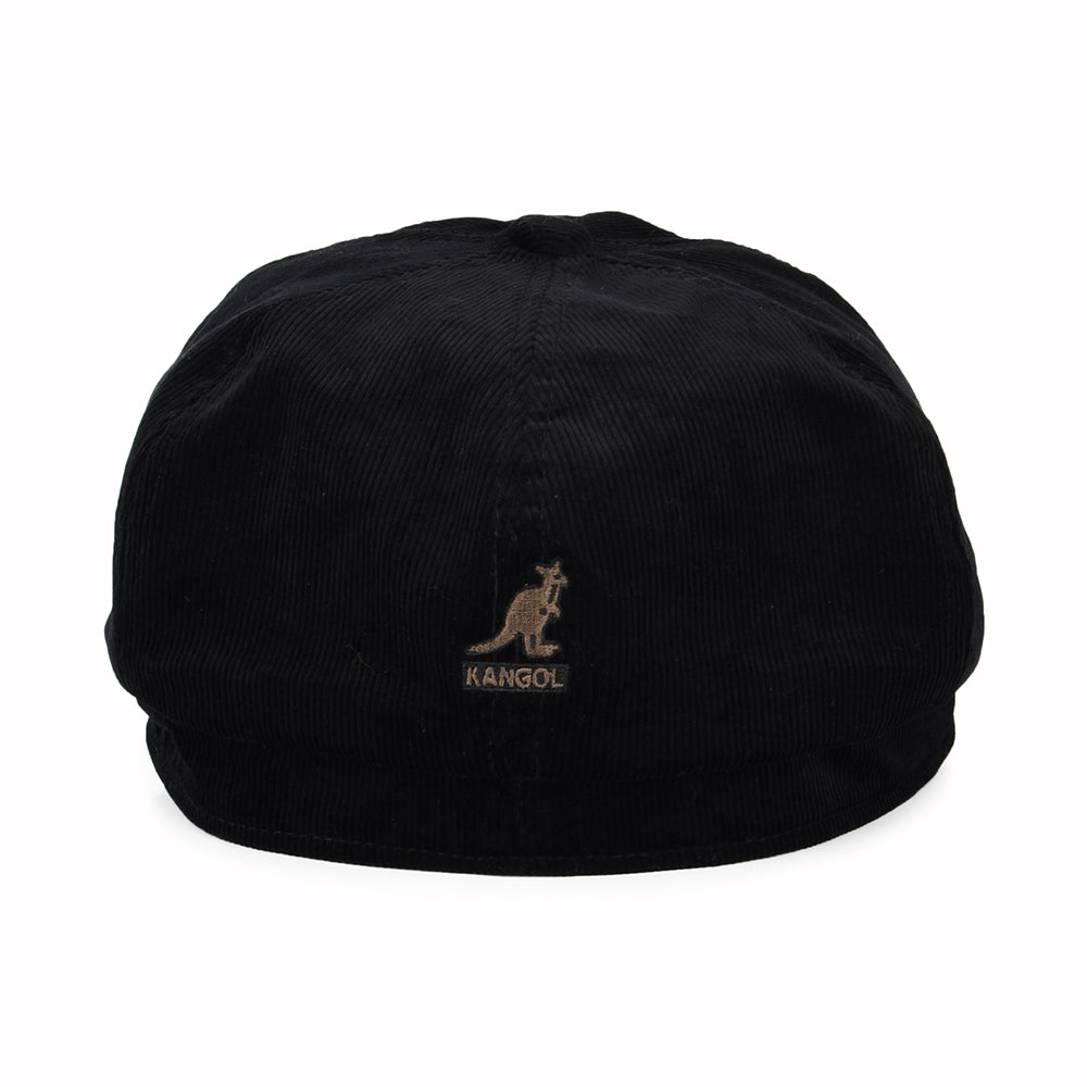 Kangol Spitfire Ballonmütze aus Kord - Schwarz