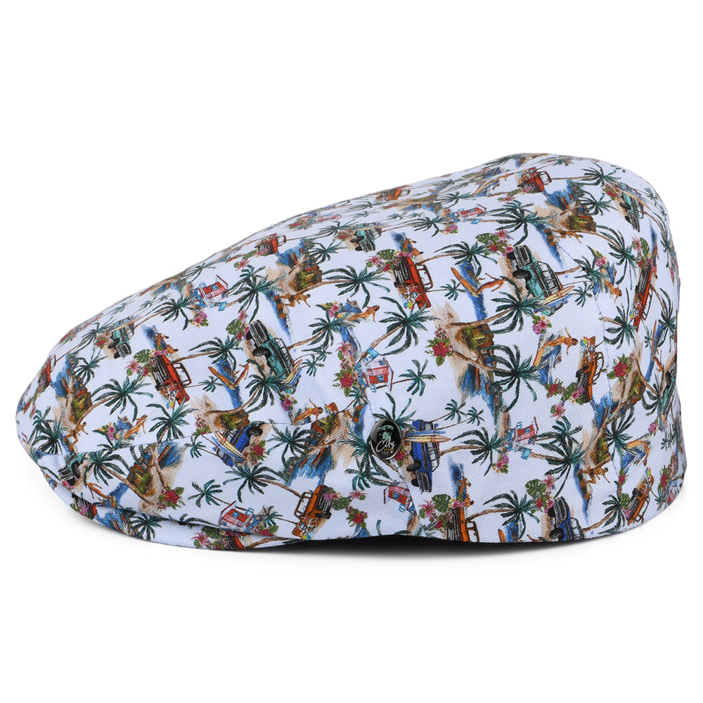 City Sport Surfs Up Schiebermütze aus Baumwolle - Mehrfarbig