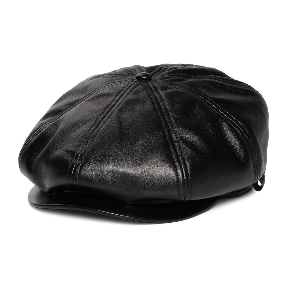 Kangol Ballonm tze Aus Kunstleder Schwarz H te Und M tzen Kangol Ballonm tze Aus Kunstleder Schwarz H te Und M tzen
