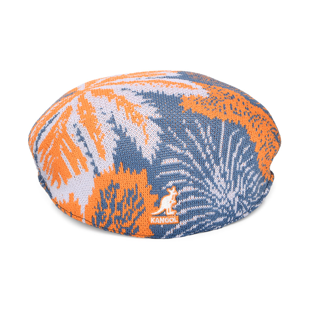 Kangol 504 Tropic Schiebermütze - Blau-Orange