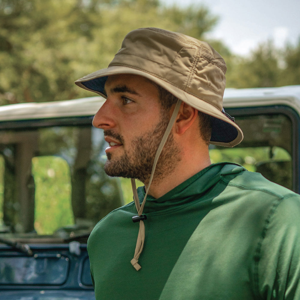 Dorfman Pacific Hemisfear Cooling Boonie Fischerhut - Khaki