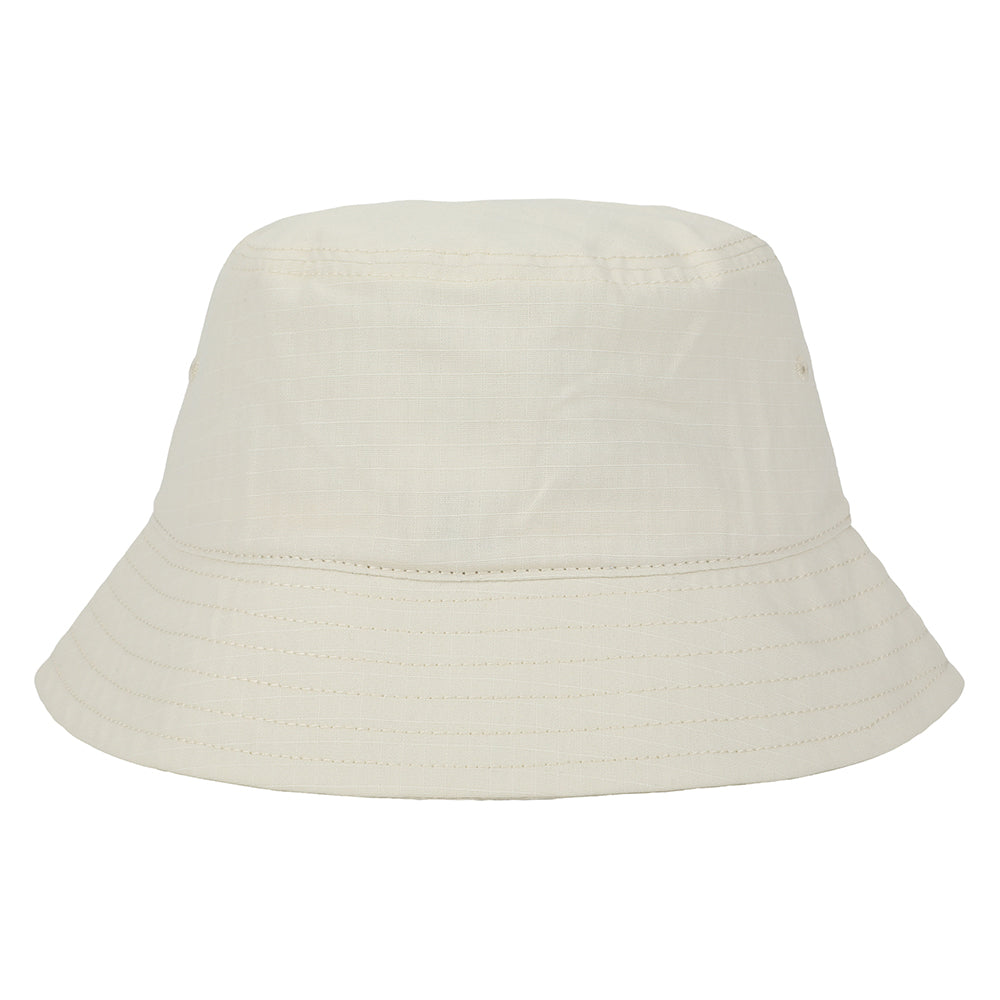 New Balance Flying NB Ripstop Fischerhut aus Baumwolle - Cremeweiß