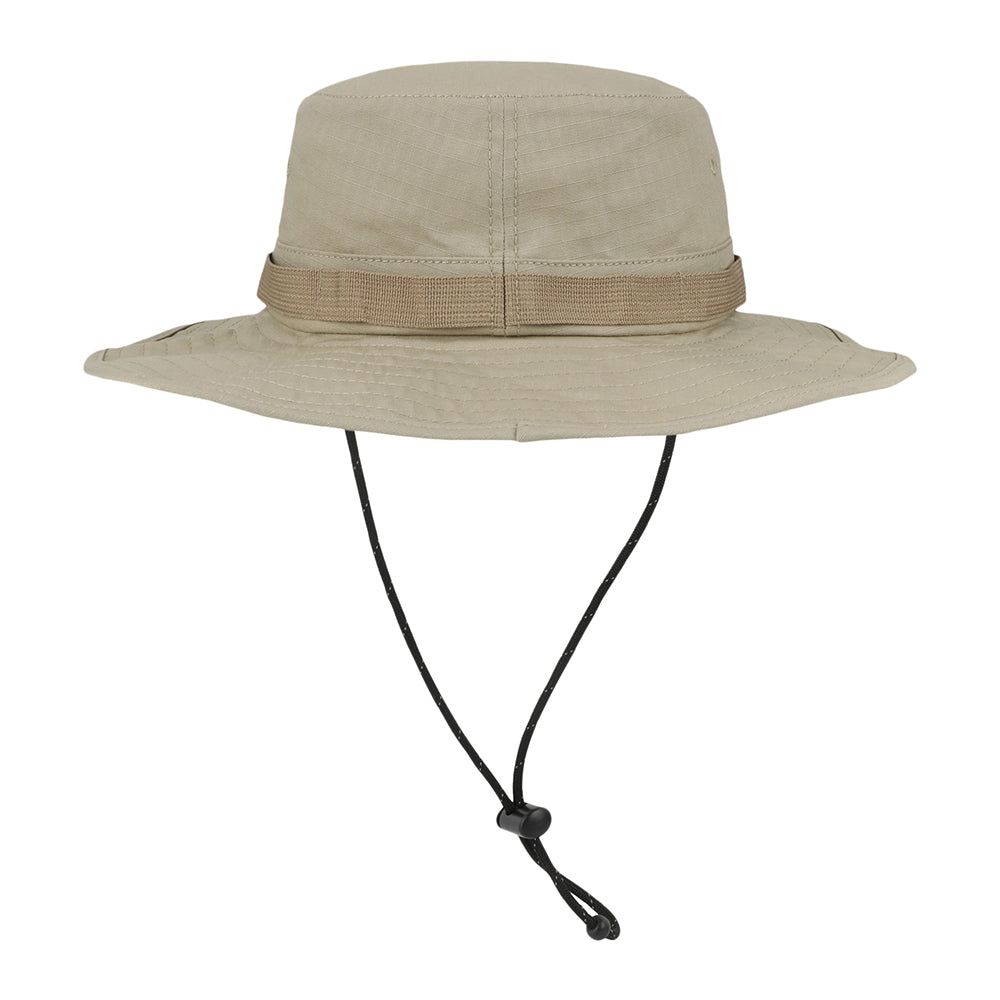 New Balance NB Patch Ripstop Boonie Fischerhut aus Baumwolle - Steingrau