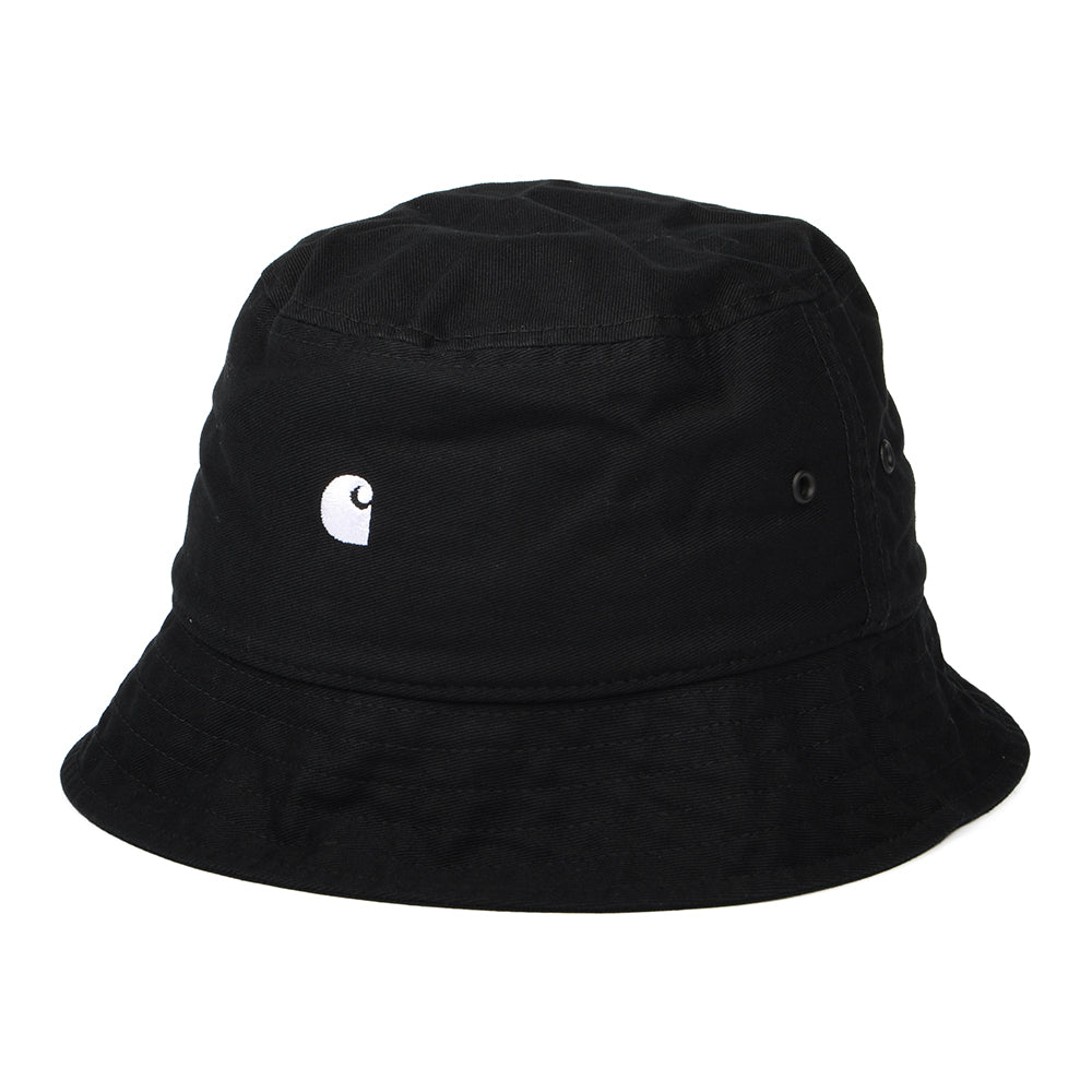 Carhartt WIP Madison Logo Fischerhut aus Baumwolle - Schwarz