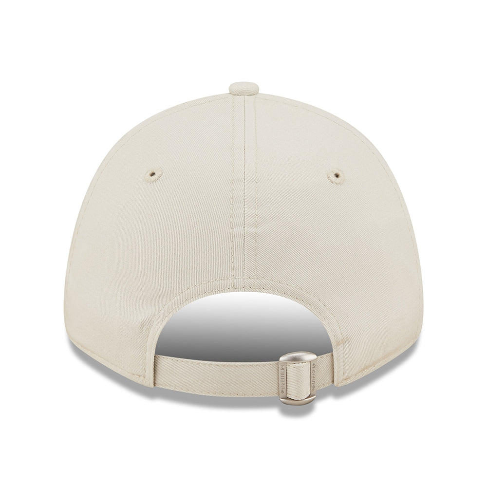 New Era 9FORTY New York Yankees Baseball Cap - MLB League Essential II - Steingrau-Verbranntes Orange