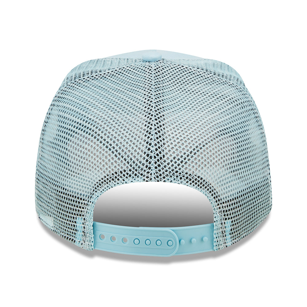 New Era A-Frame L.A. Dodgers Trucker Cap - MLB Tonal Mesh - Hellblau