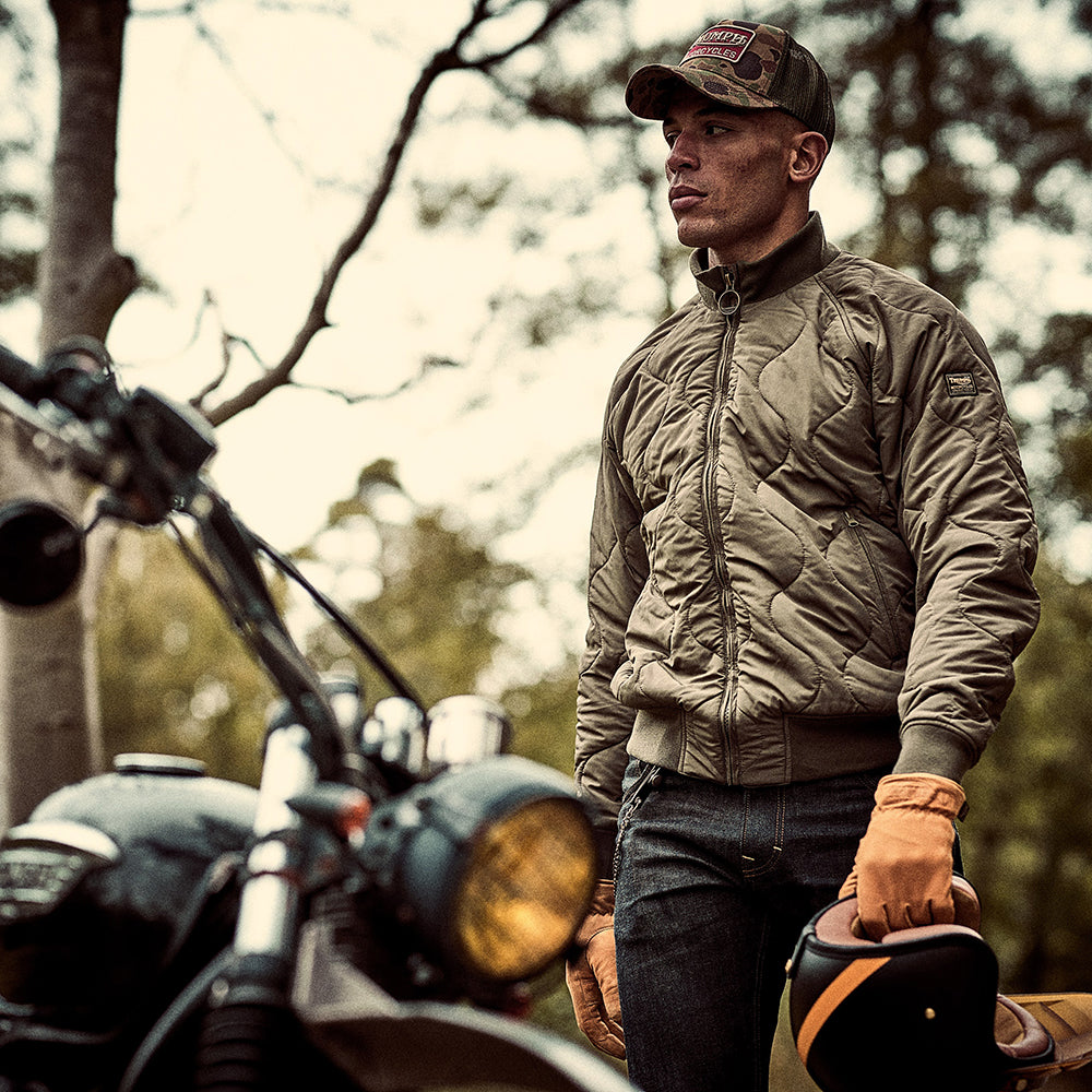Triumph Motorcycles Hunter Trucker Cap - Tarnfarben