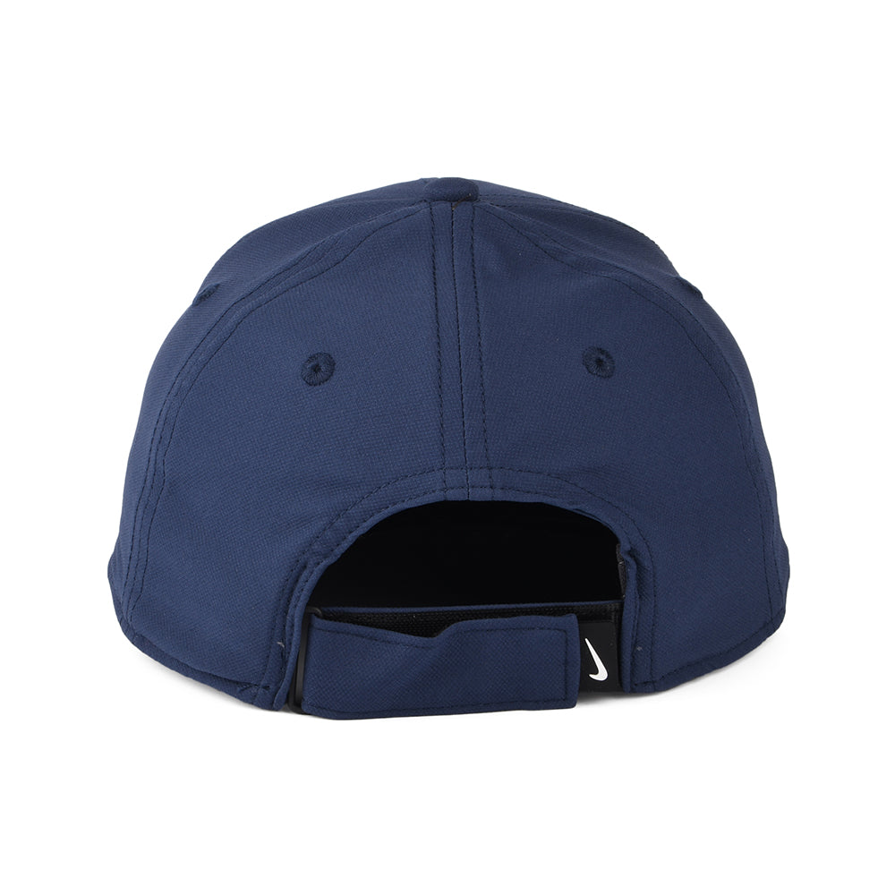Nike Golf Dri-Fit Strukturierte Baseball Cap - Marineblau-Weiß