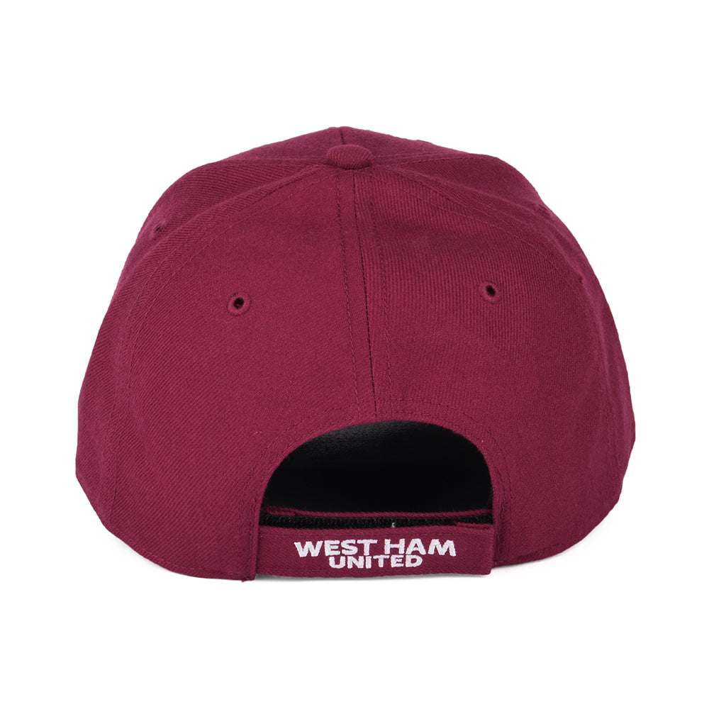 47 Brand West Ham United FC Baseball Cap - MVP - Kastanienbraun