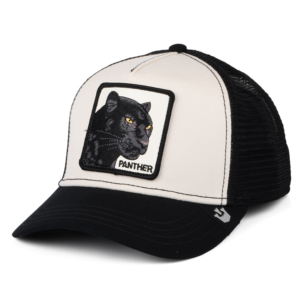 Goorin Bros. Black Panther Trucker Cap - Schwarz-Weiß