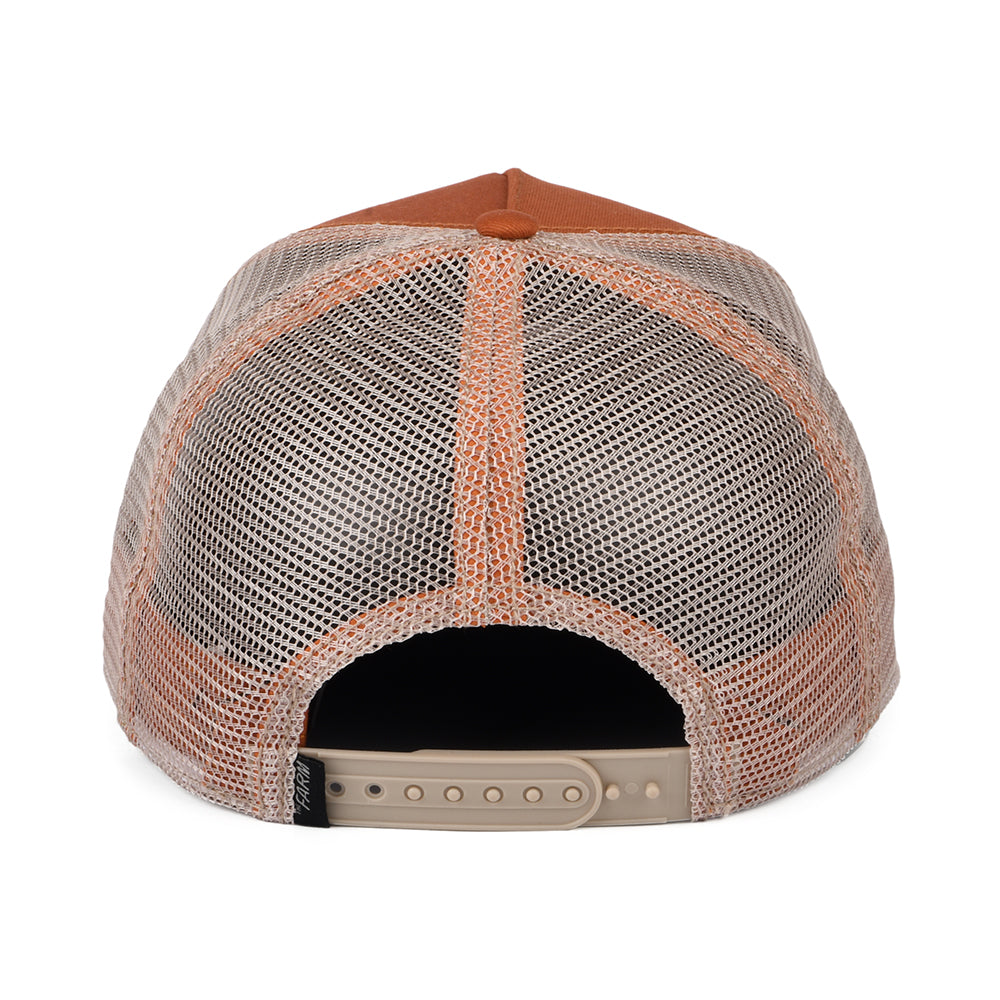 Goorin Goat Trucker Cap - Rostrot