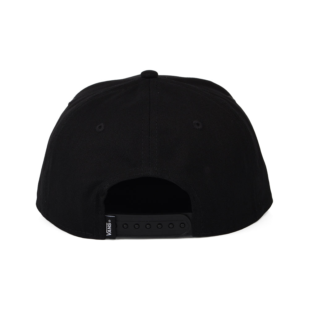 Vans Off The Wall Patch Snapback Cap - Schwarz
