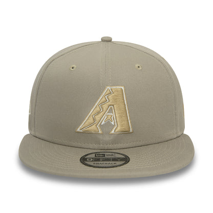 New Era 9FIFTY Arizona Diamondbacks Snapback Cap - MLB Patch - Aschbraun-Steingrau
