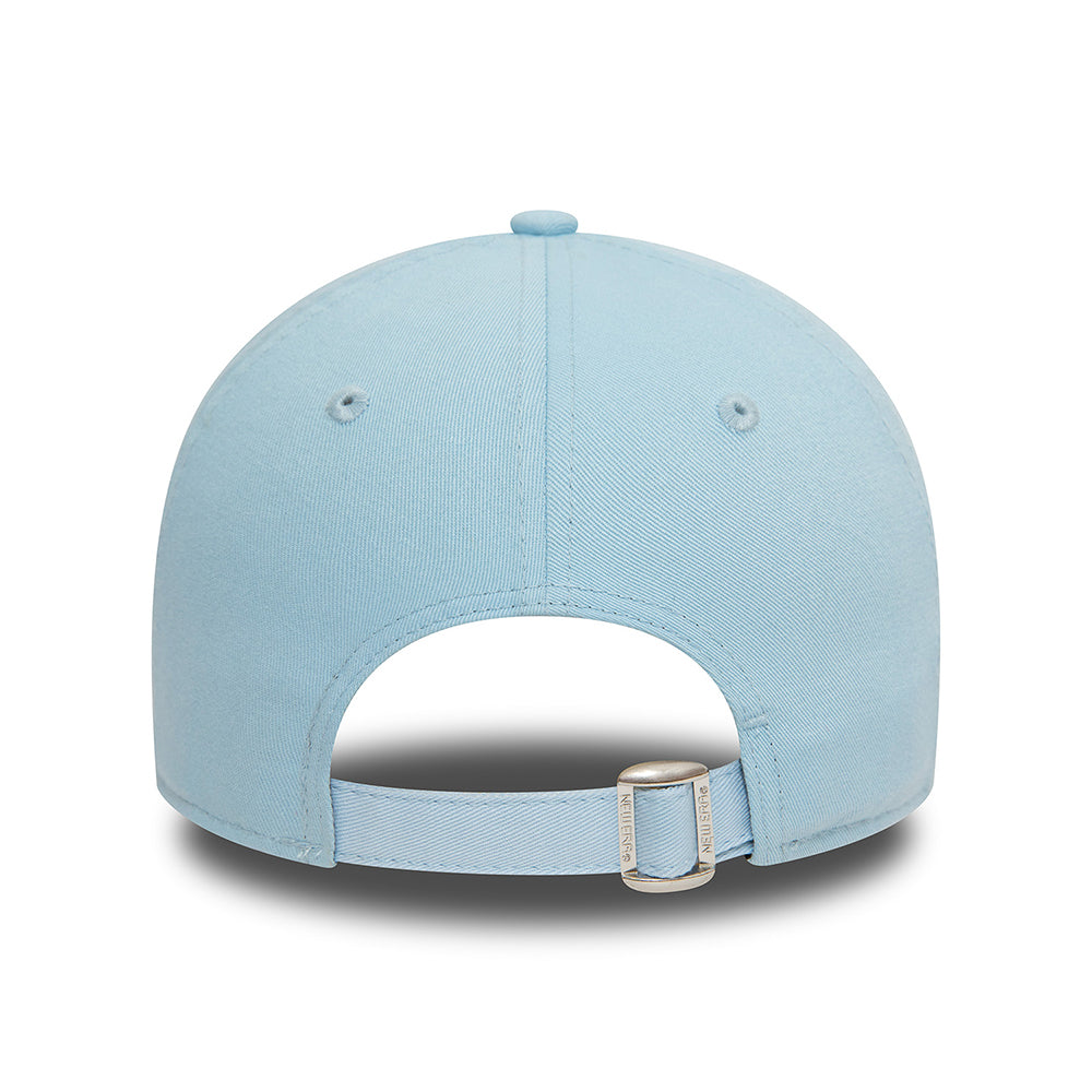 New Era 9FORTY Blank Baseball Cap aus Baumwolle - NE Essential - Eisblau