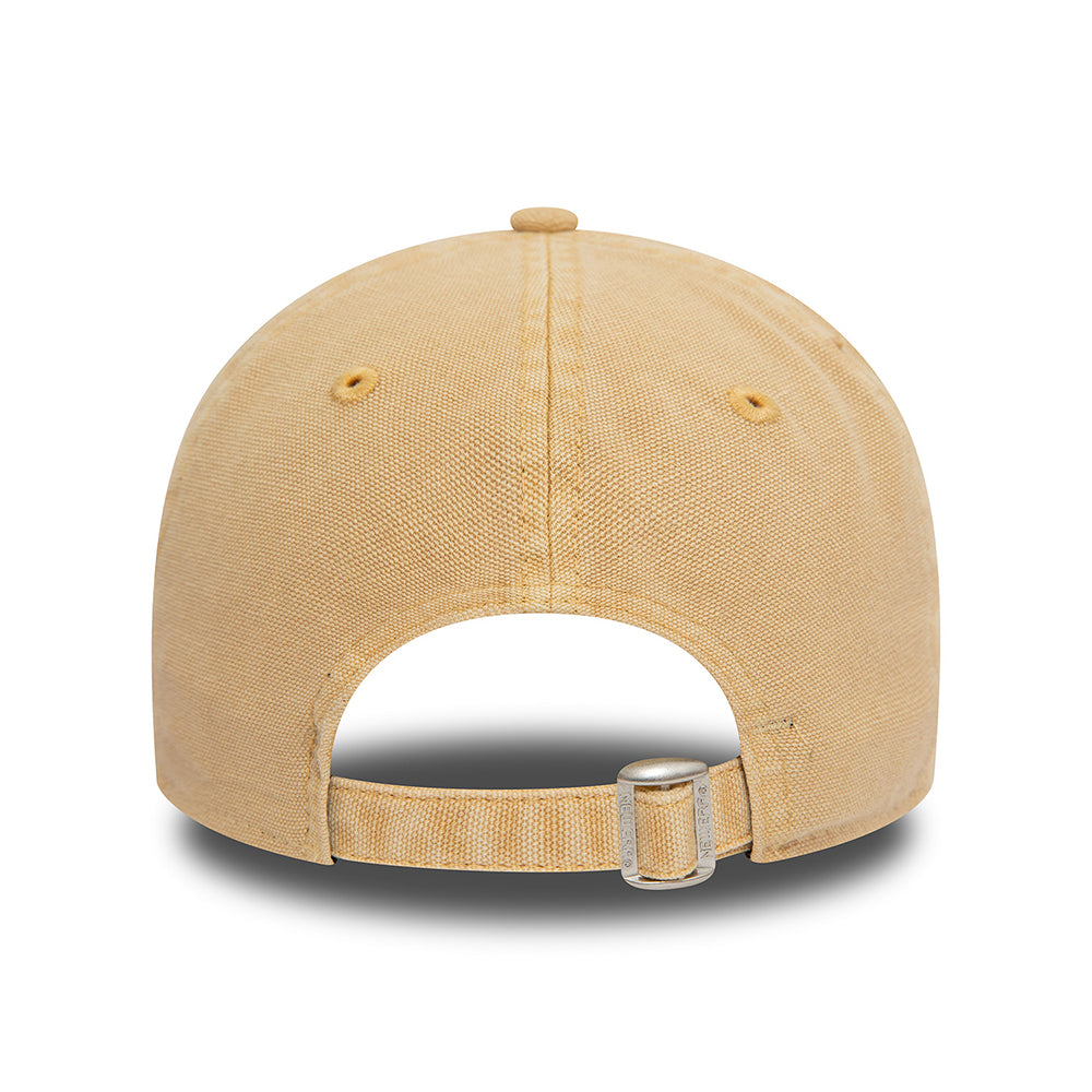 New Era 9TWENTY Baseball Cap aus Baumwolle - NE Canvas - Hellbeige