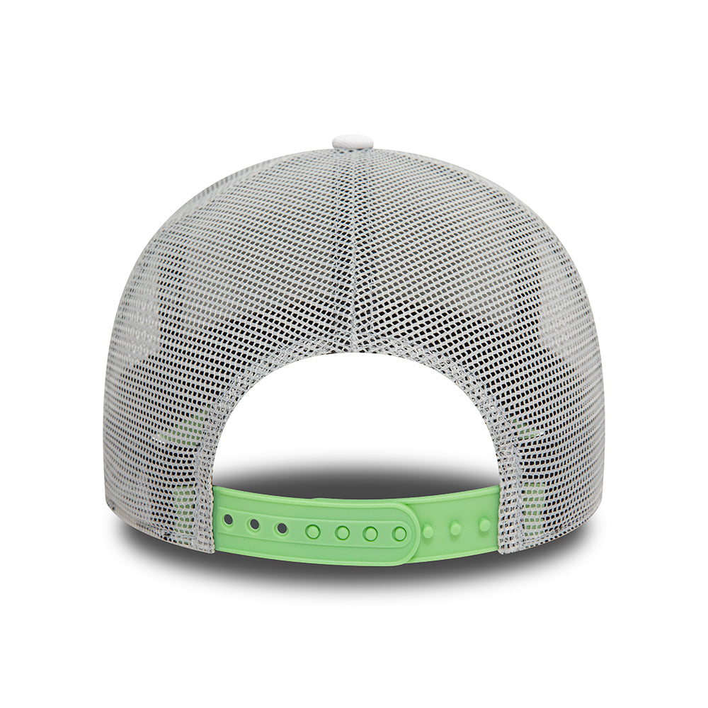 New Era A-Frame Ibiza Trucker Cap - NE Summer - Weiß-Helles Grün