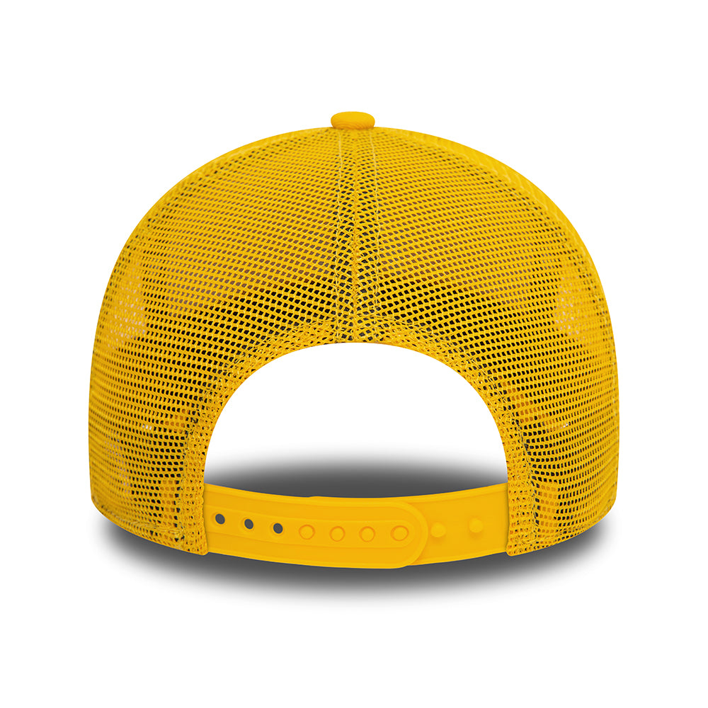 New Era A-Frame New York Yankees Trucker Cap - MLB League Essential II - Gelb-Weiß