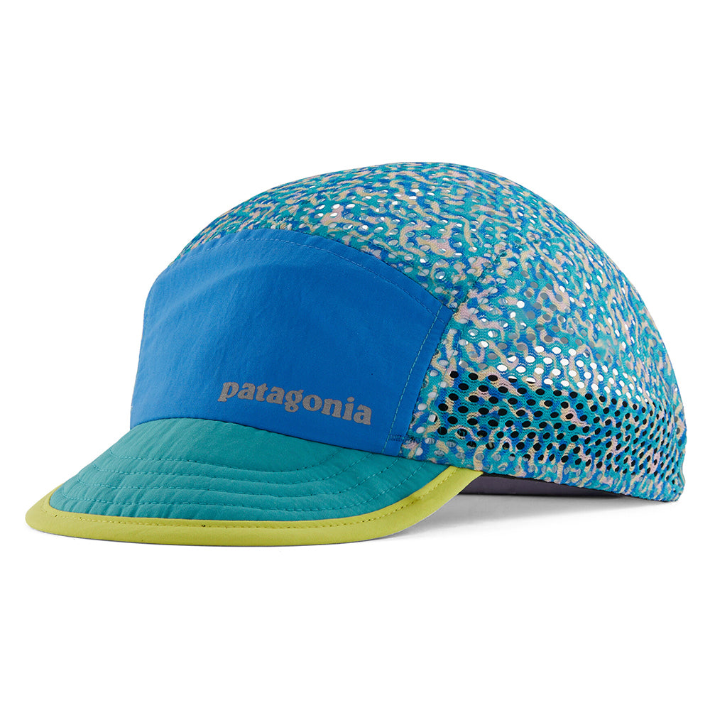 Patagonia Sea Texture Duckbill Recycelte 5 Paneelen Cap - Petrol-Multi