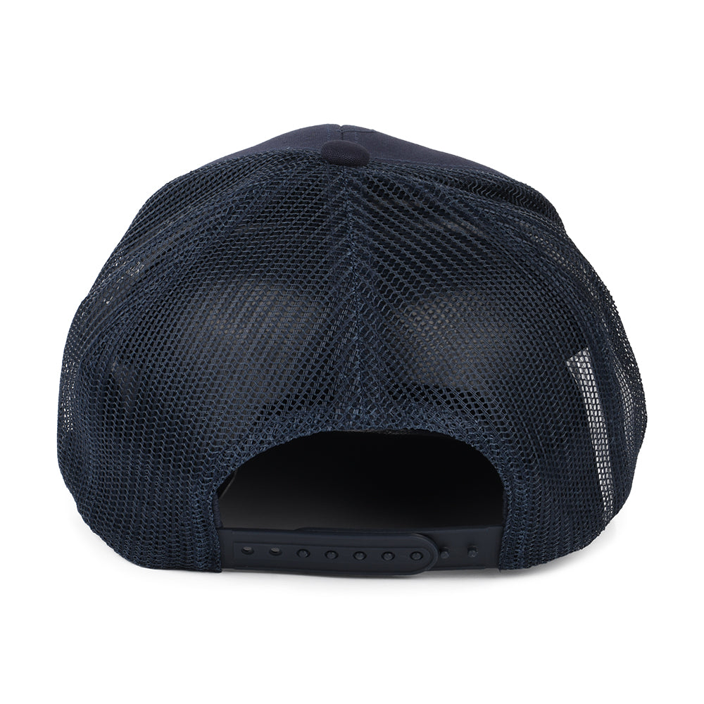 Brixton Crest NetPlus MP Trucker Cap - Verwaschenes Marineblau