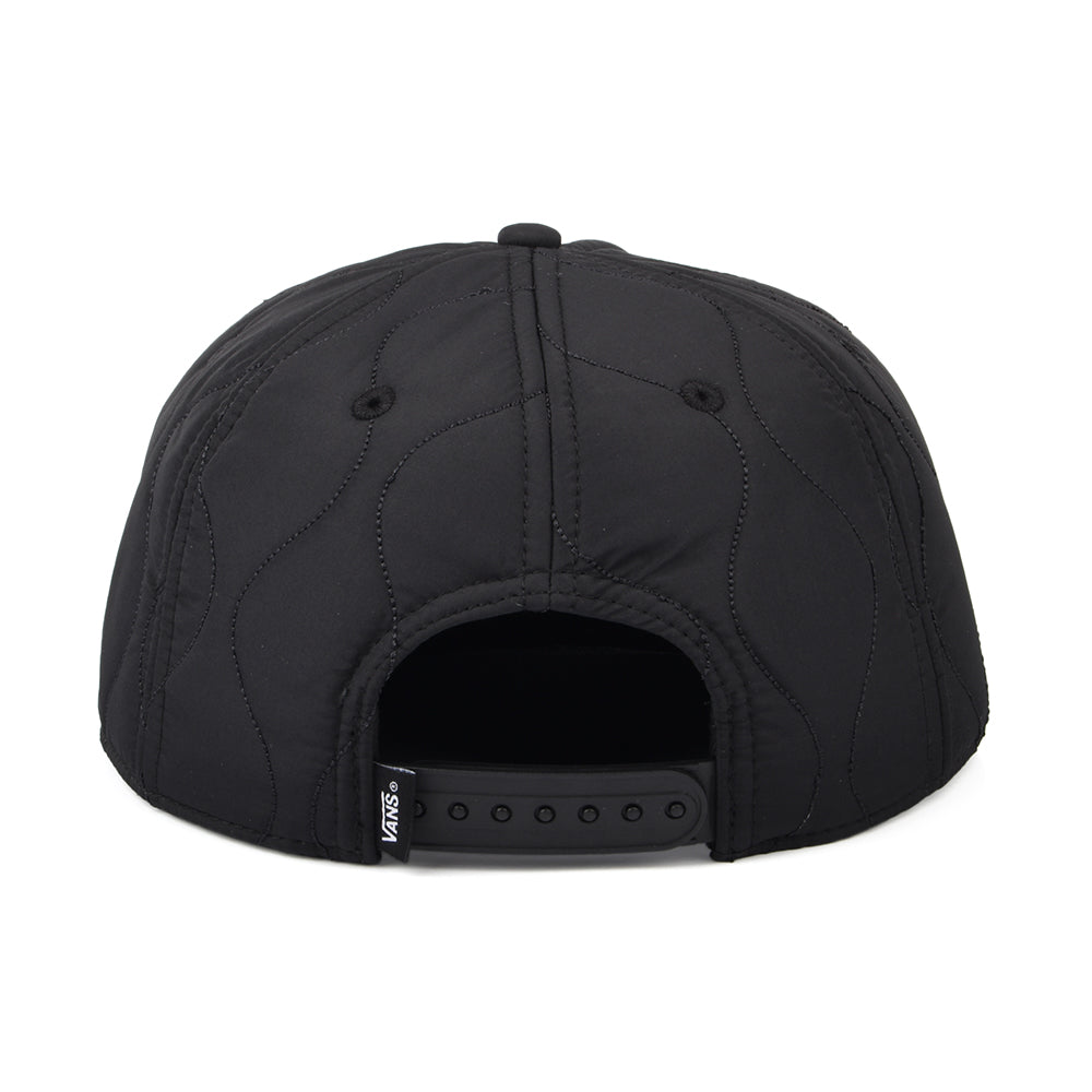 Vans Half Box Low Quilted Baseball Cap - Schwarz