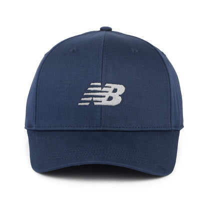 New Balance Strukturierte Snapback Cap aus Baumwolle - Marineblau