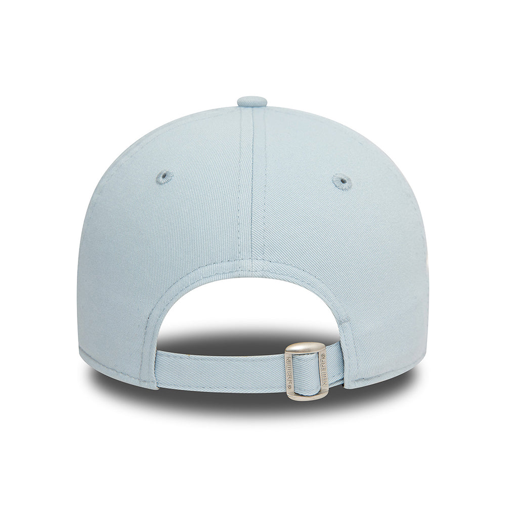 New Era 9TWENTY New York Yankees Baseball Cap - MLB League Casual - Baby Blau