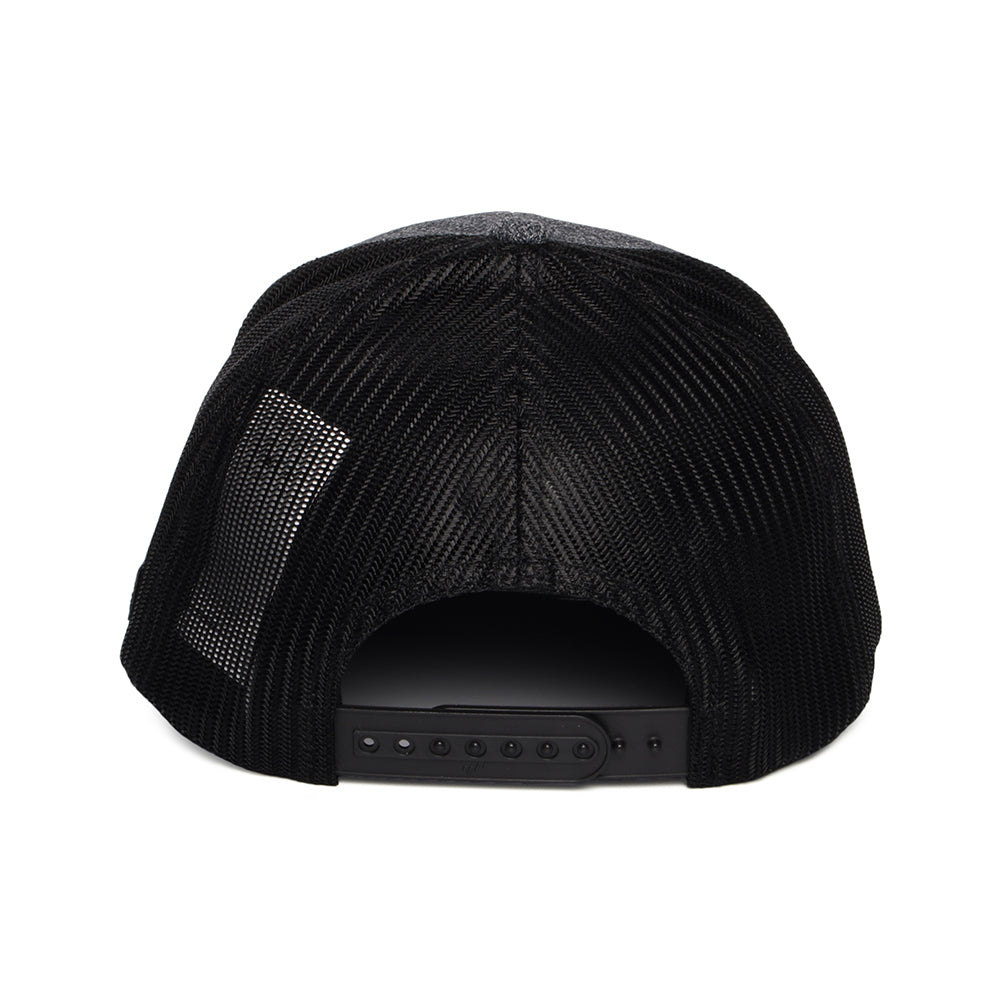 Columbia Mount Hood Circle Mesh Trucker Cap - Meliertes Anthrazit-Schwarz
