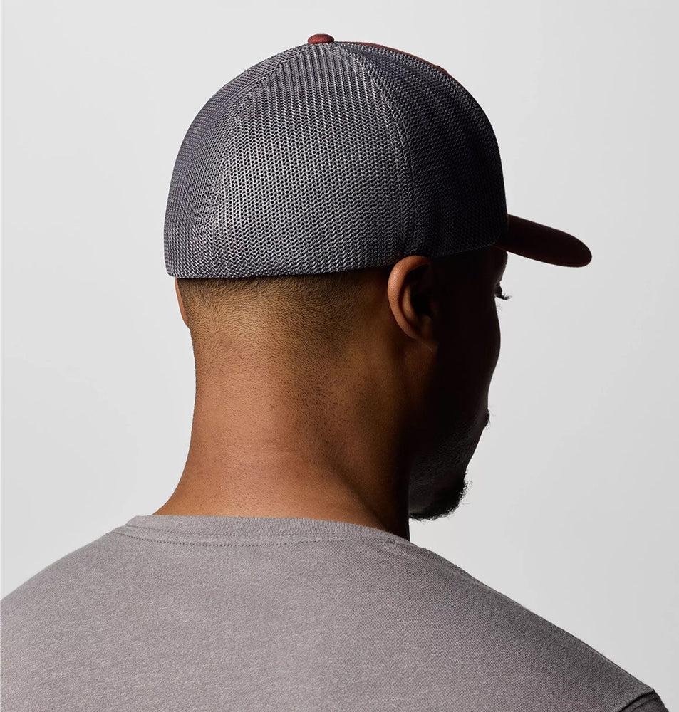 Columbia Peaceful Perspective Flexfit Trucker Cap - Weinrot-Grau
