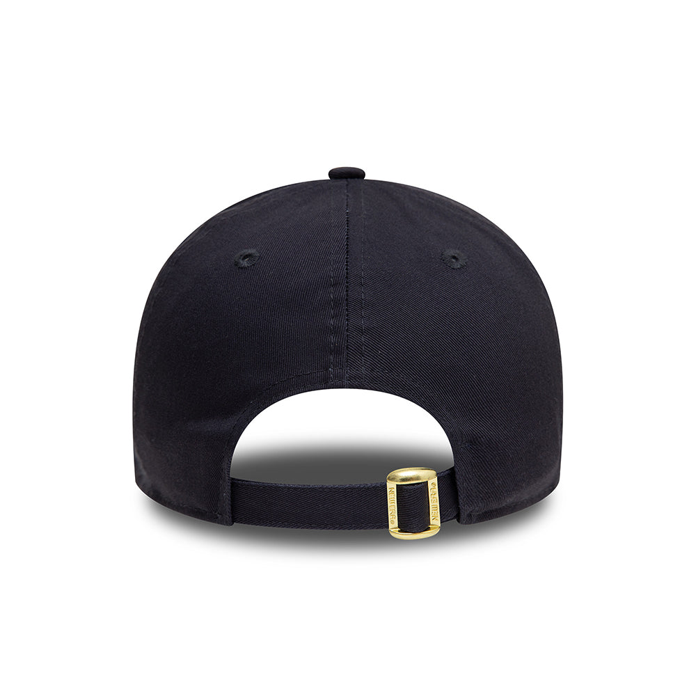 New Era 9FORTY L.A. Dodgers Baseball Cap - MLB Metallic - Marineblau-Gold