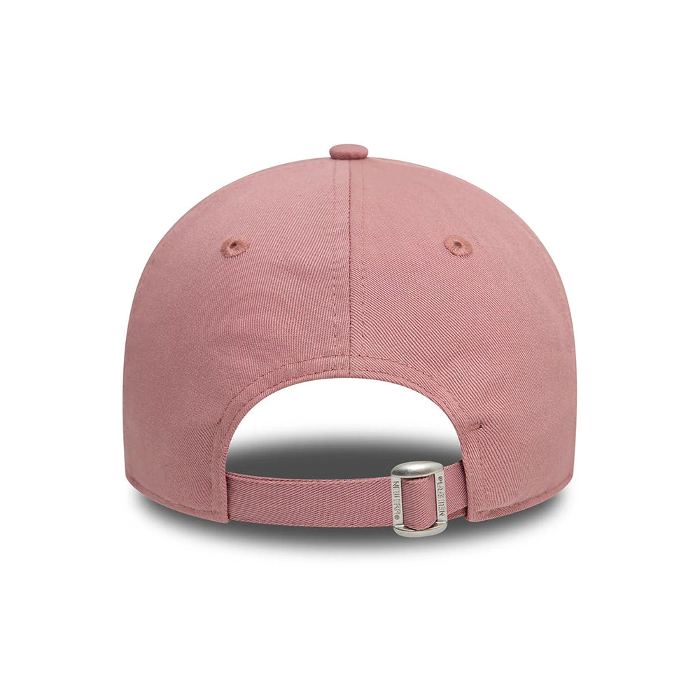 New Era 9TWENTY New York Yankees Baseball Cap - MLB League Casual - Dunkelrosa-Dunkler Sand