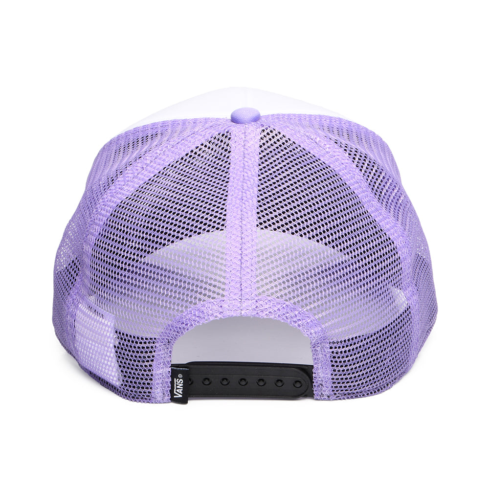 Vans Classic Patch Curved Brim Trucker Cap - Weiß-Fliederfarben