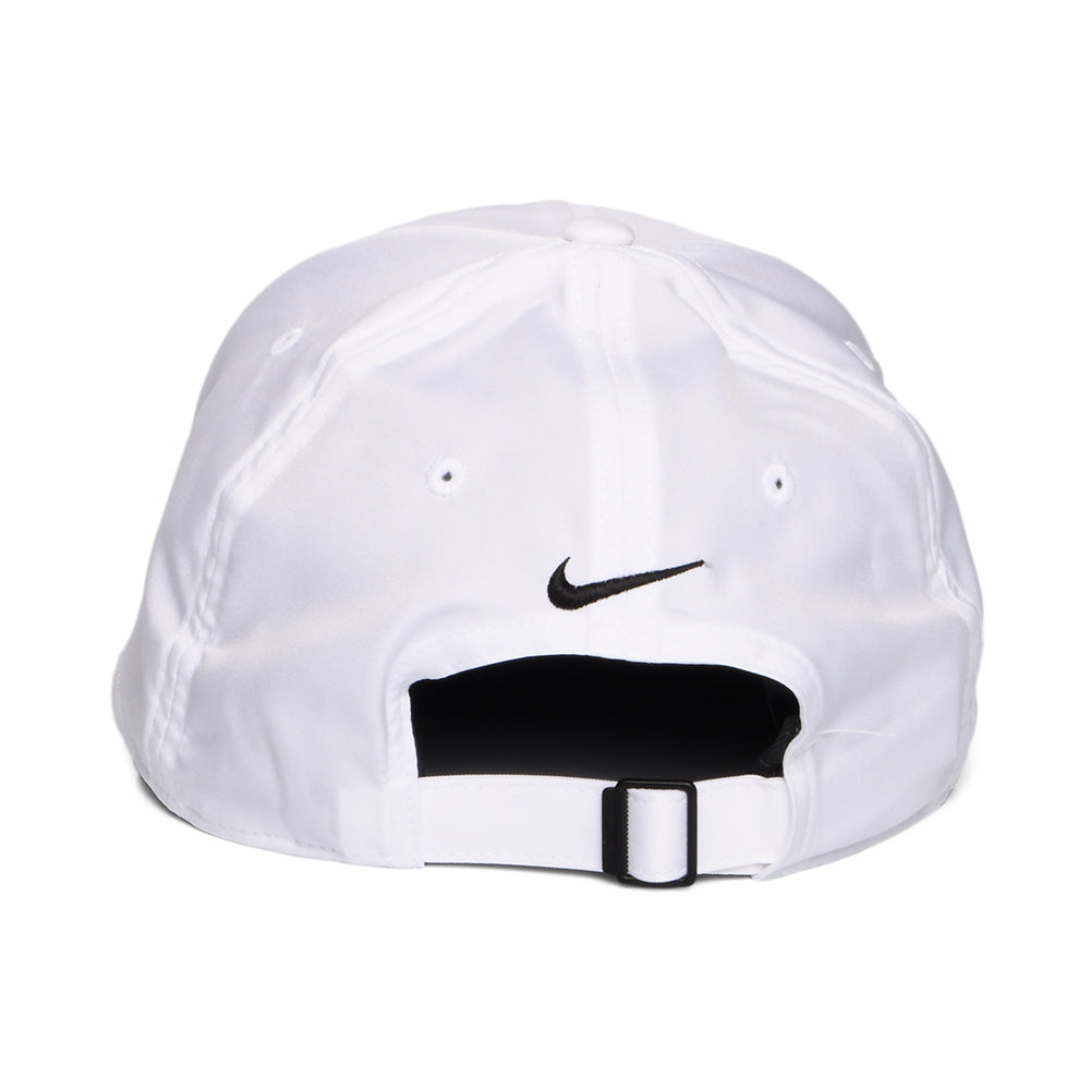 Nike Golf Dri-Fit Strukturierte Back Logo Baseball Cap - Weiß-Schwarz