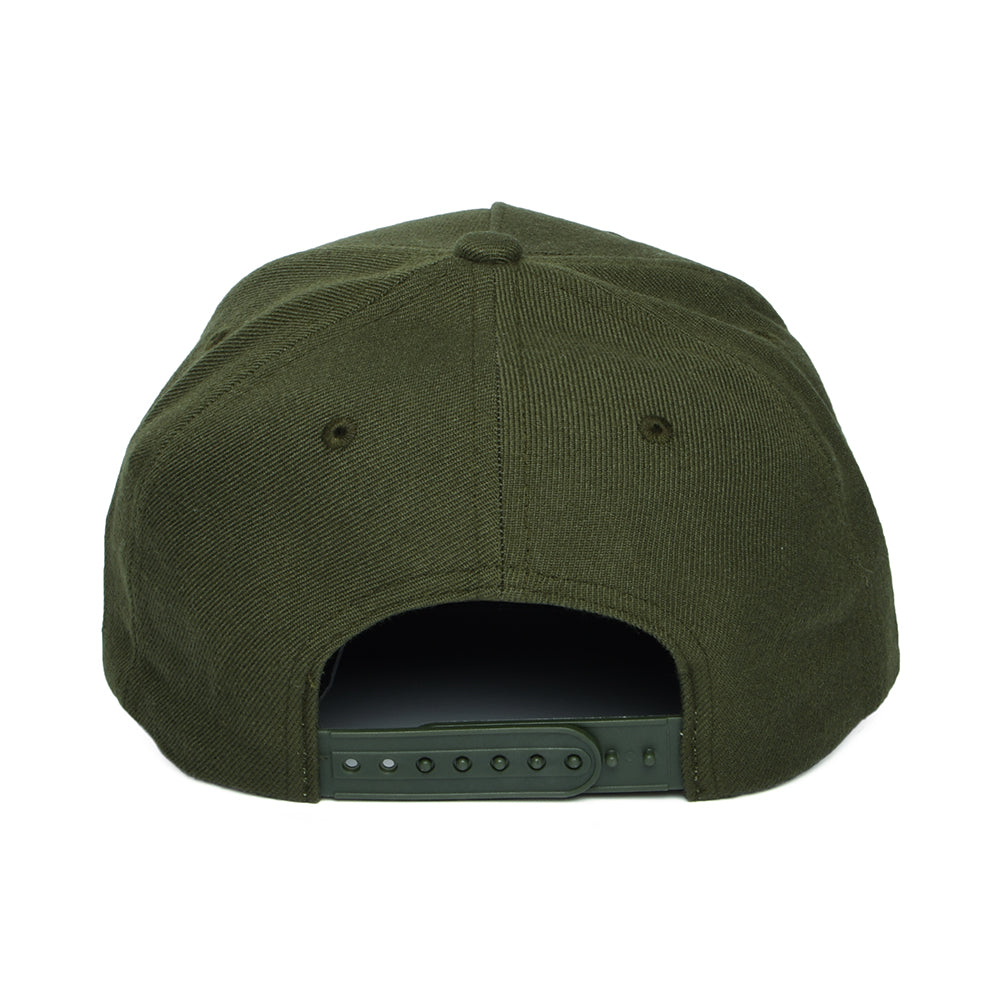 Brixton Linwood C NetPlus MP Snapback Cap - Moosgrün