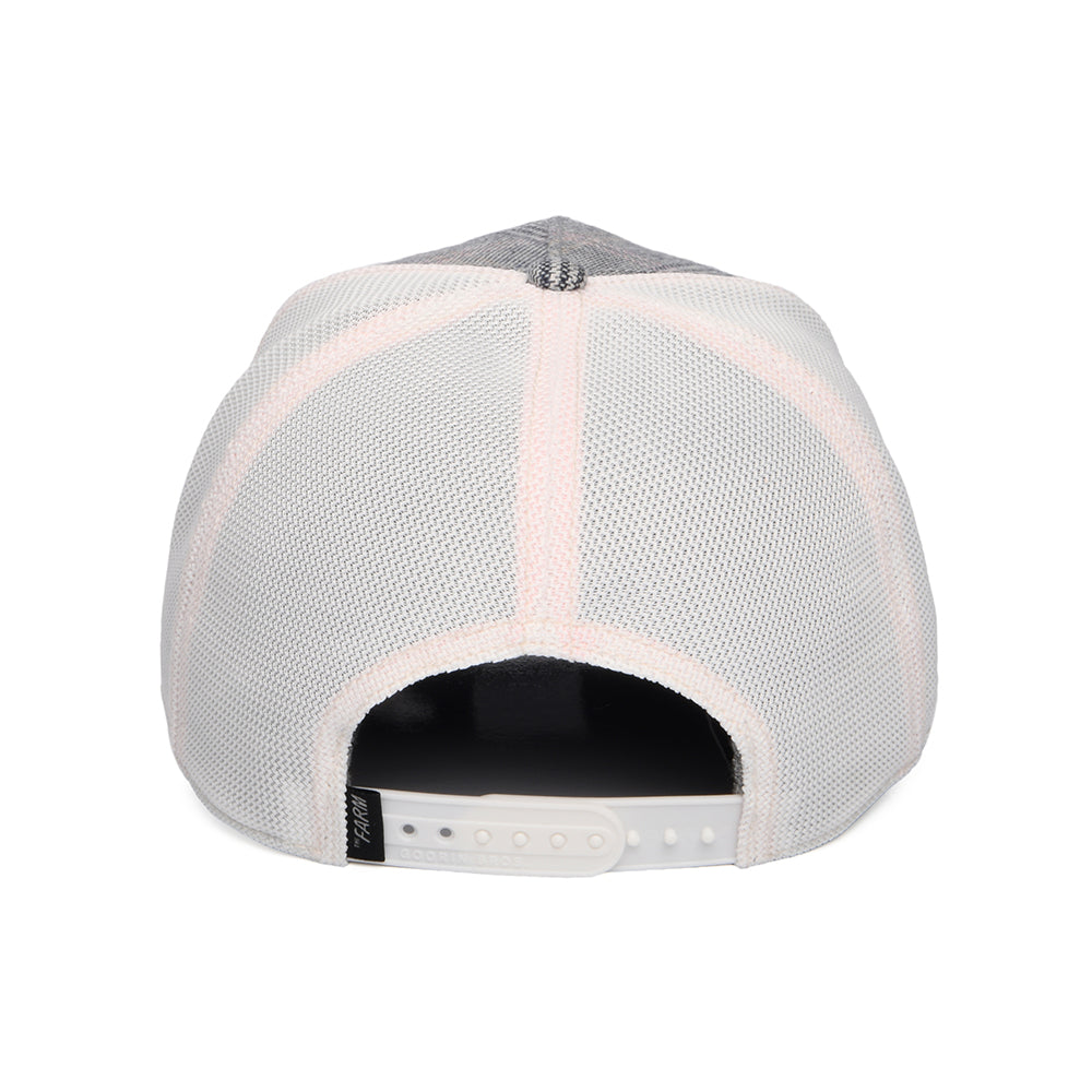 Goorin Moon Possum Trucker Cap - Marineblau-Weiß