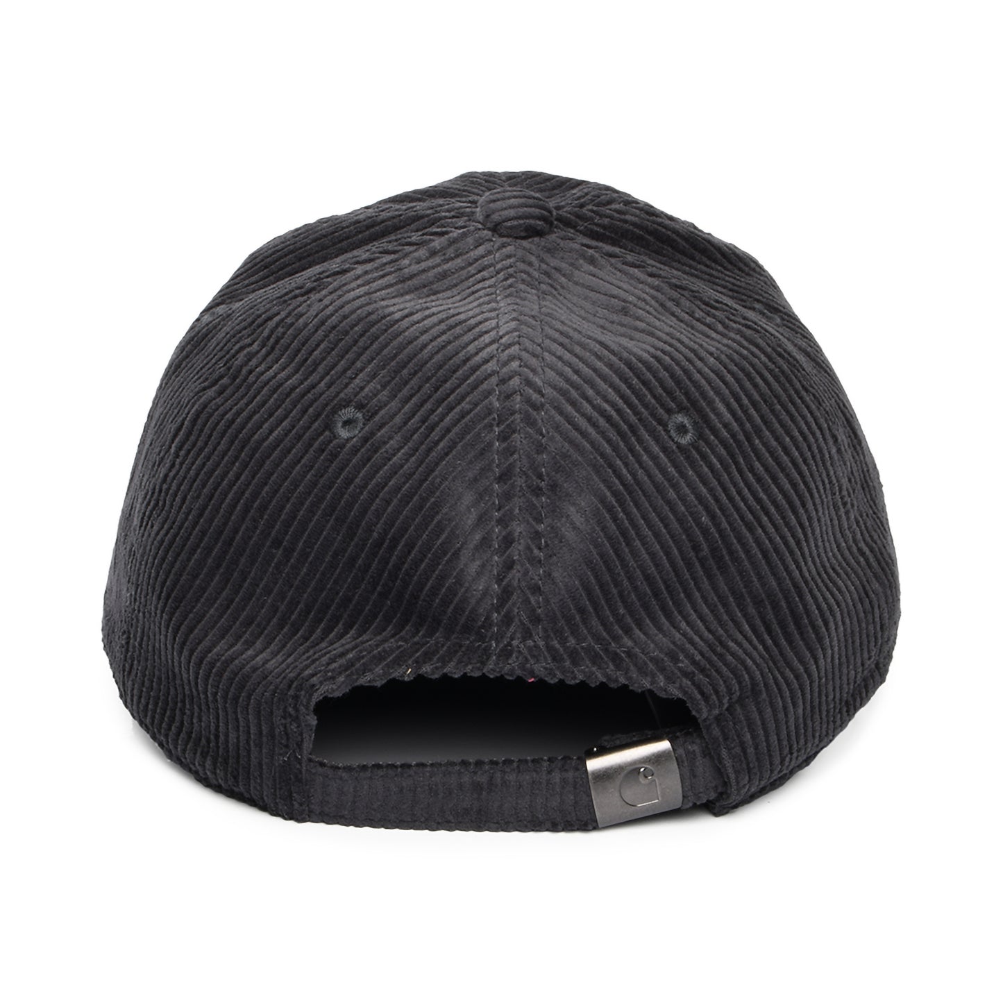 Carhartt WIP Harlem Wide Wale Corduroy Baseball Cap - Graphitgrau