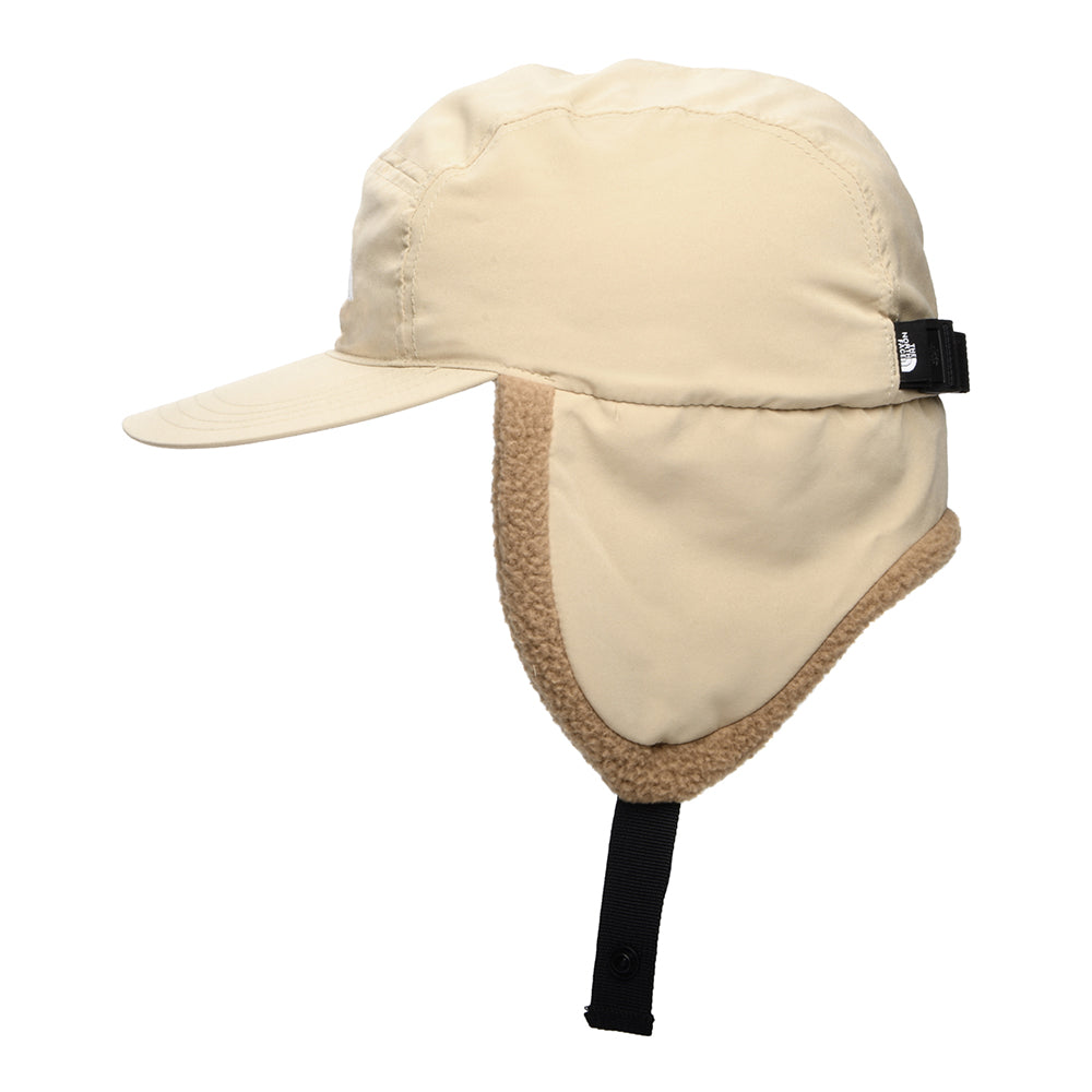 The North Face Yumiori Wasserabweisender 5 Paneelen Cap mit Ohrenklappen - Khaki-Hellbraun