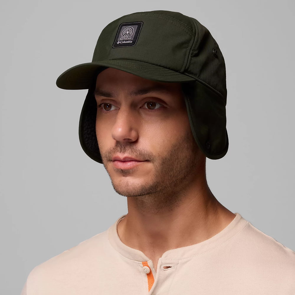 Columbia Landroamer Baseball Cap mit Ohrenklappen - Dunkelgrün